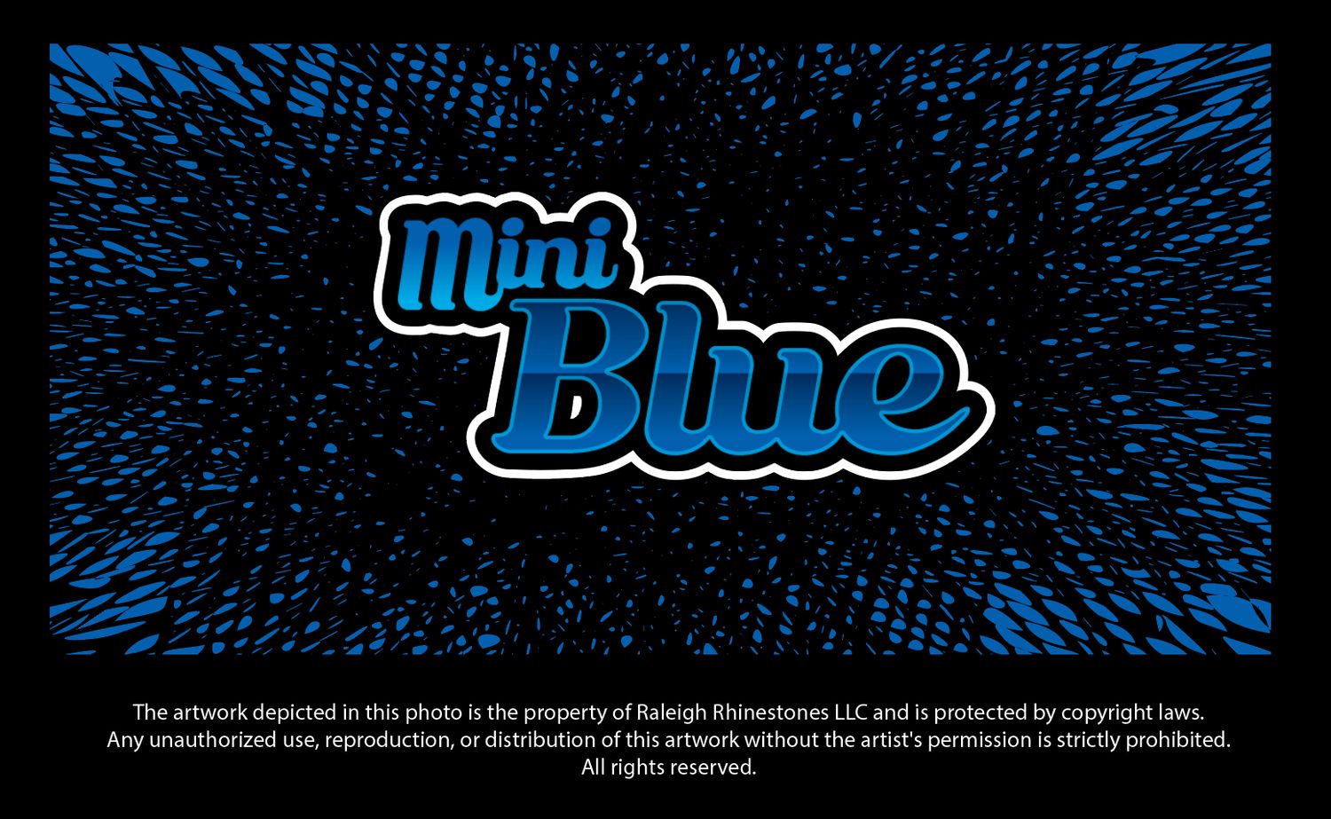 Team-specific logoed Spirit wear - Mini Blue Team-specific logoed Spirit wear - Mini Blue