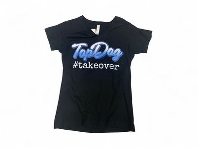 Top Dog Takeover -ladies v-Neck