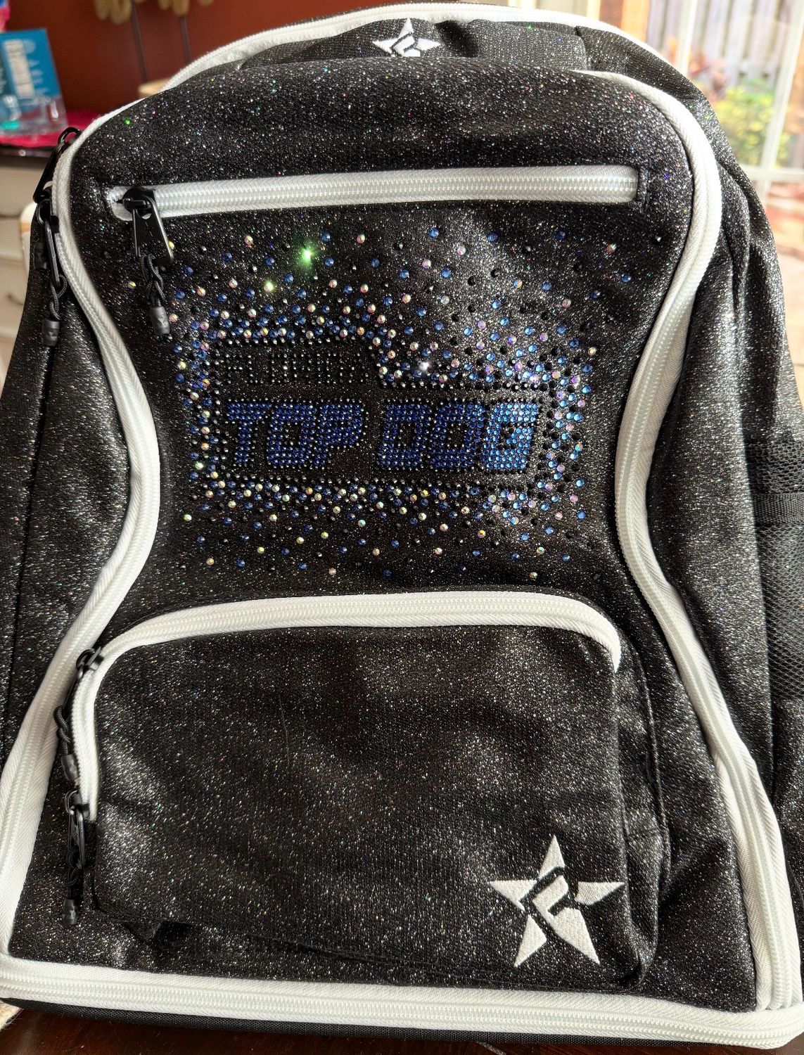 Backpack, Rebel Dream Bag & Dream Bag PLUS Backpack, Rebel Dream Bag & Dream Bag PLUS, Rebel Sparkle Dream Bag Backpack - Full Size: Black with White Zippers