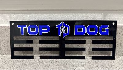 Top Dog Medal &amp; Bow Holder