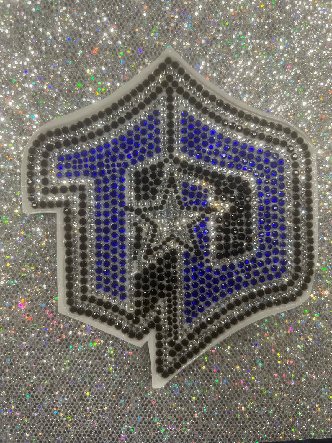 Rhinestone Car Decals- TD Logo Rhinestone Car Decals- TD Logo