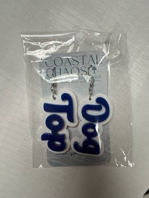 Top Dog Acrylic Earrings Top Dog Acrylic Earrings