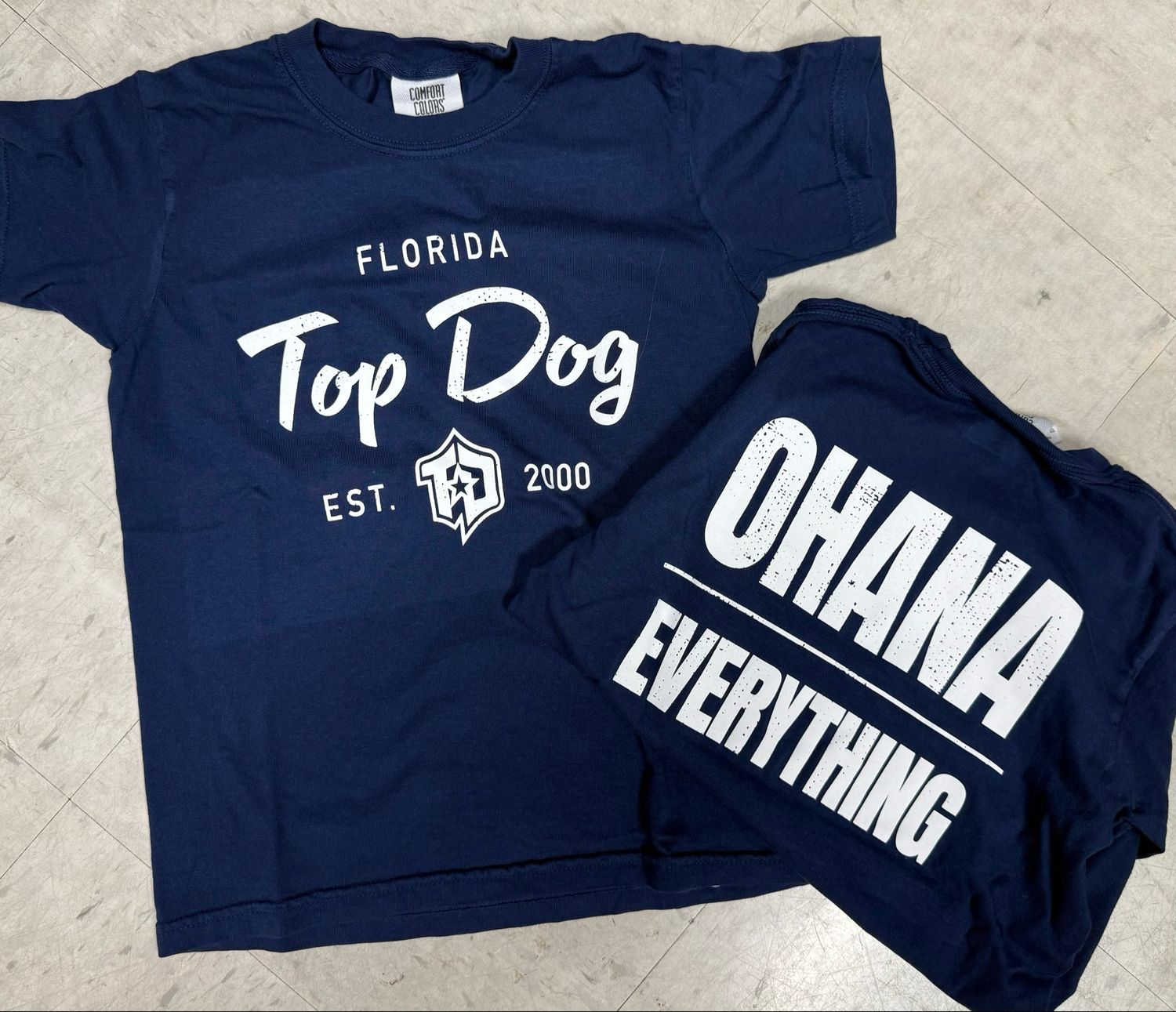 Top dog Ohana | Everything Navy Tee