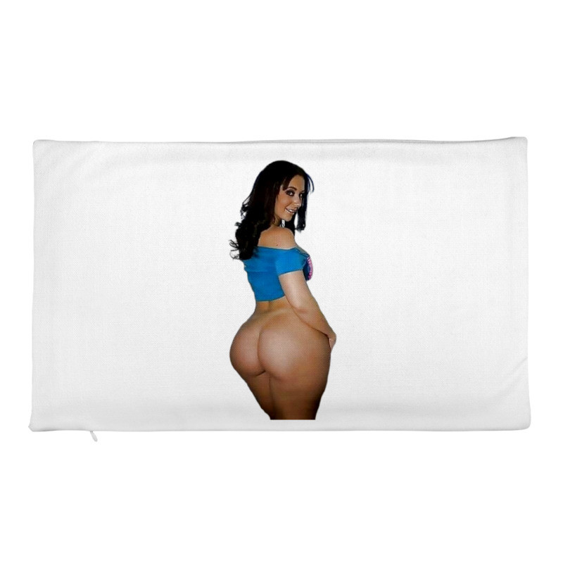 2 Big Butt Blue Pillow Cases
