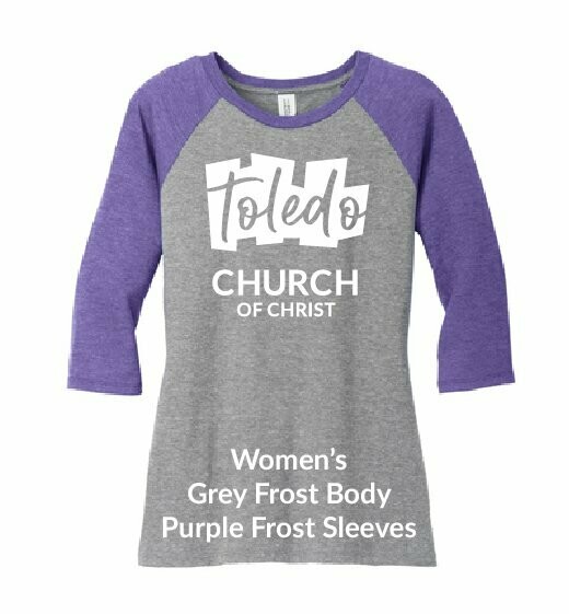 Men's or Women's 3/4 Raglan Sleeve Tee