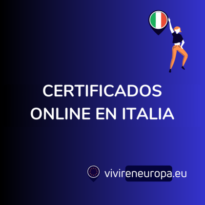 Certificados y Trámites Online en Italia