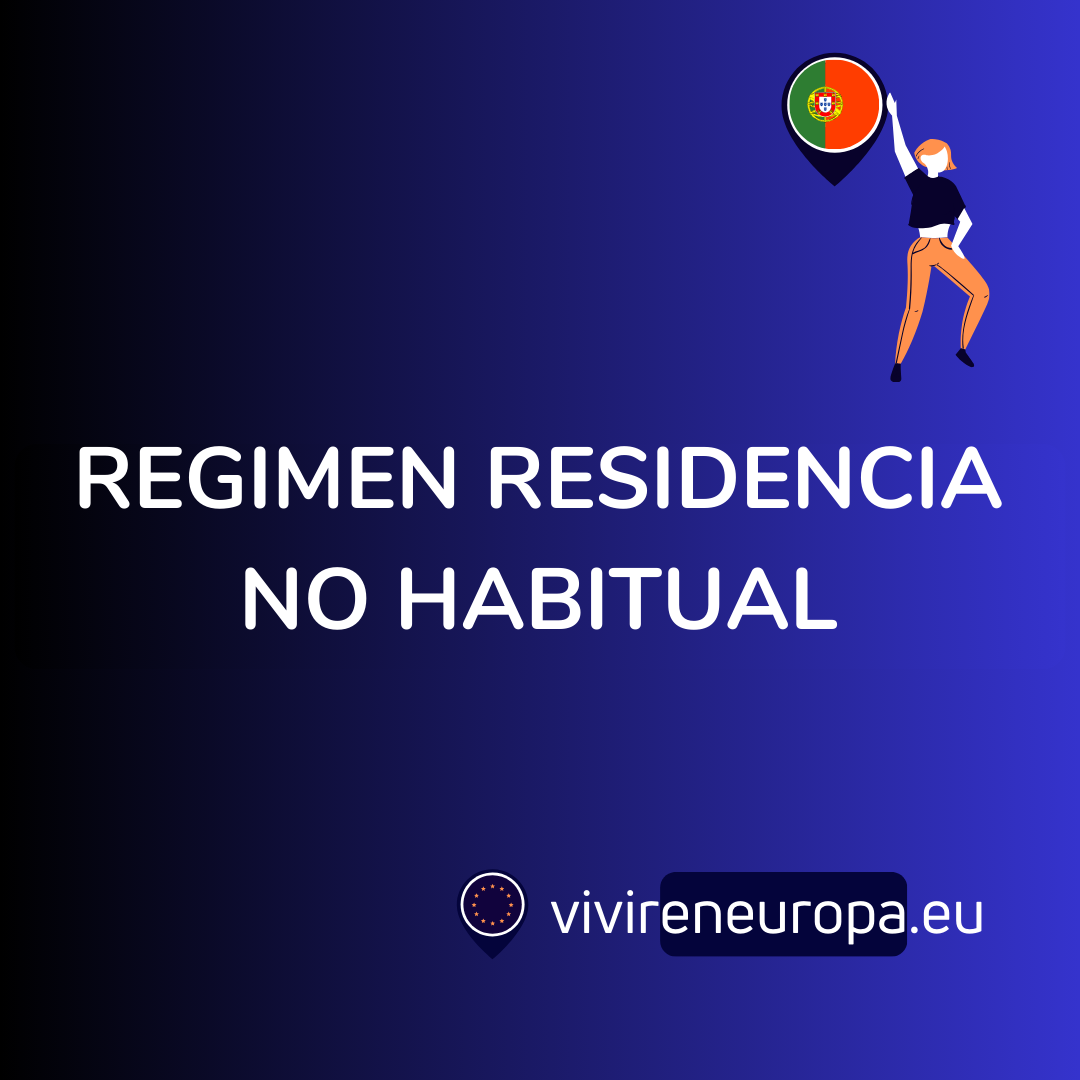 Obtencion online RNH. Residencia no habitual Portugal