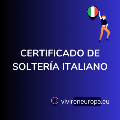 Certificado Solteria Italiano - Certificato di Stato Libero