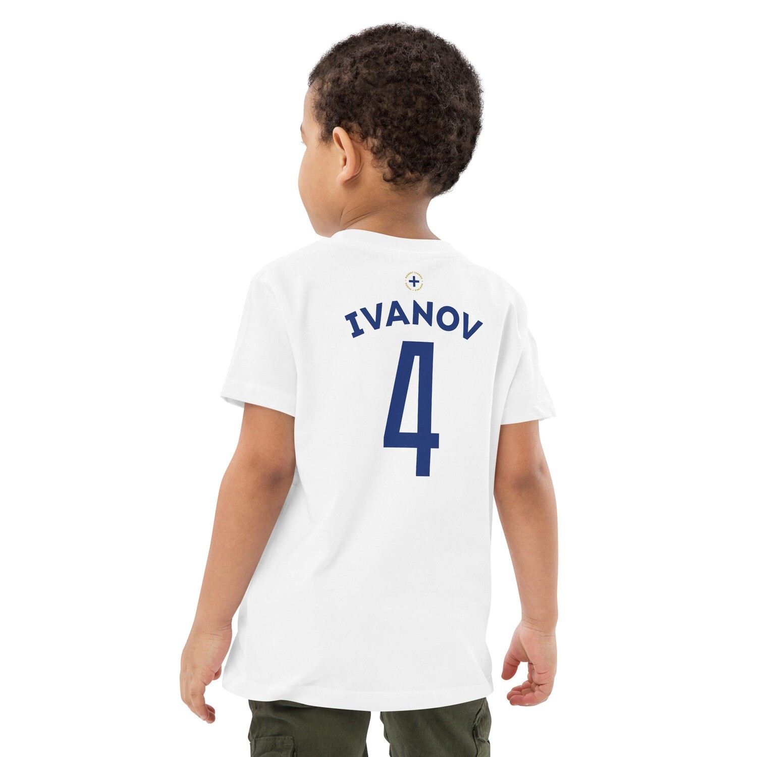 IVANOV Kids Huuhkajat National Team Fan T-Shirt 2022