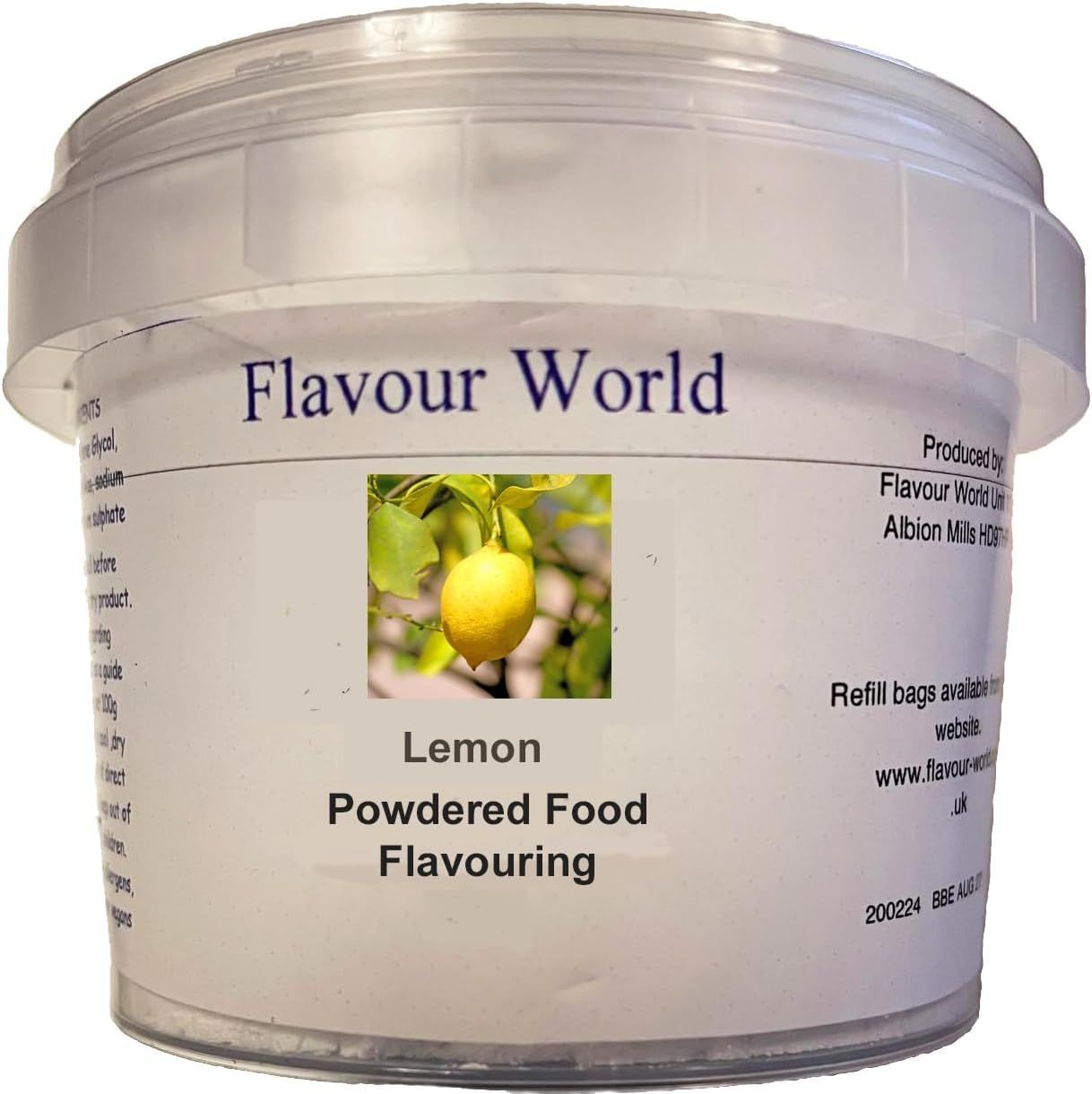 Lemon Powdered Flavouring