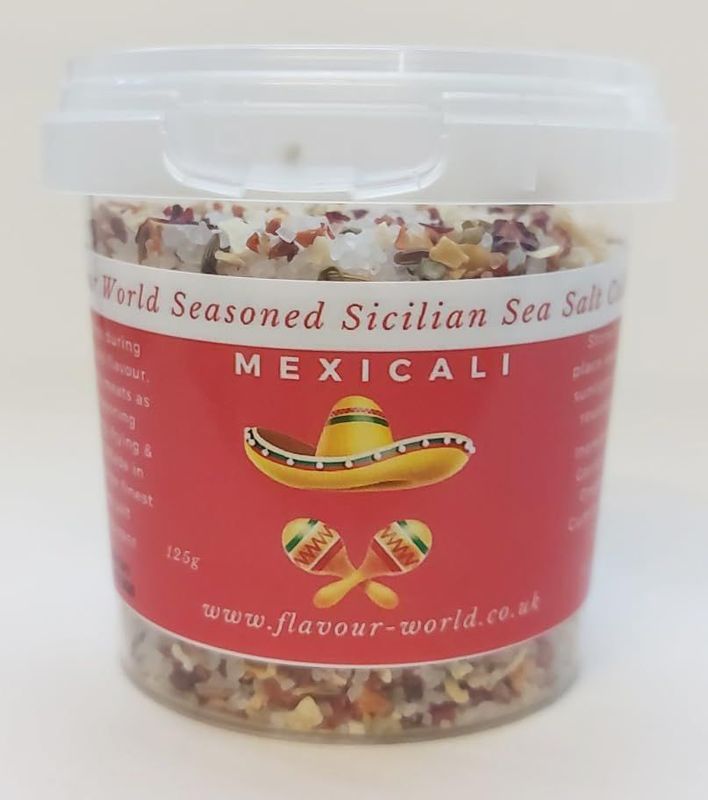 Mexicali Spice Blend with Sicilian Sea Salt 125g