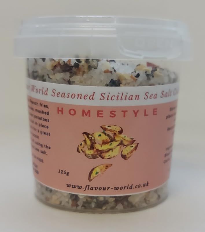 Homestyle Sicilian Sea Salt 125g