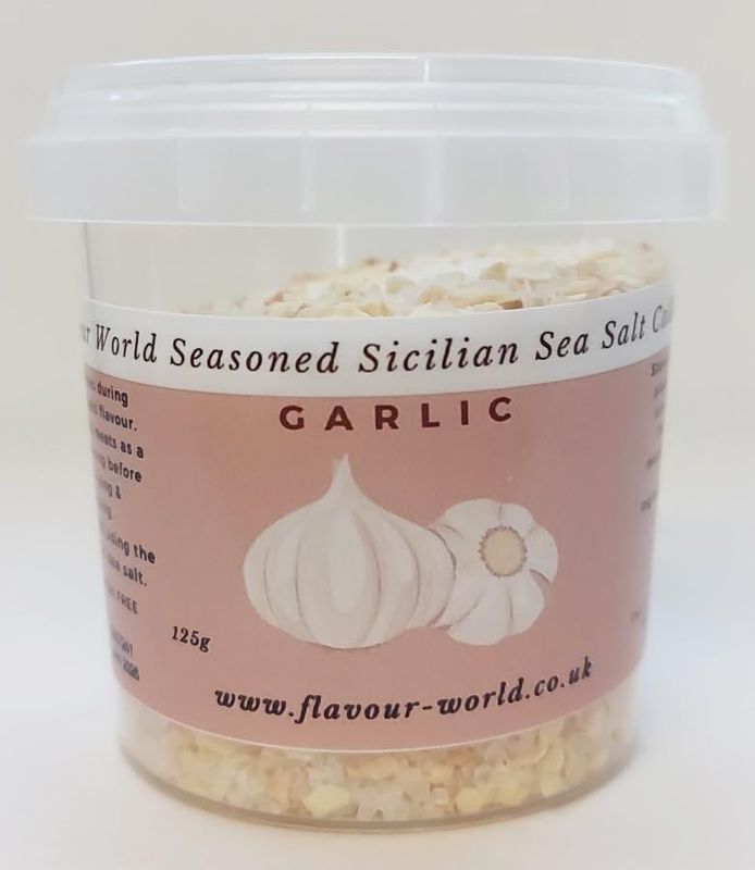 Garlic Sicilian Sea Salt 125g