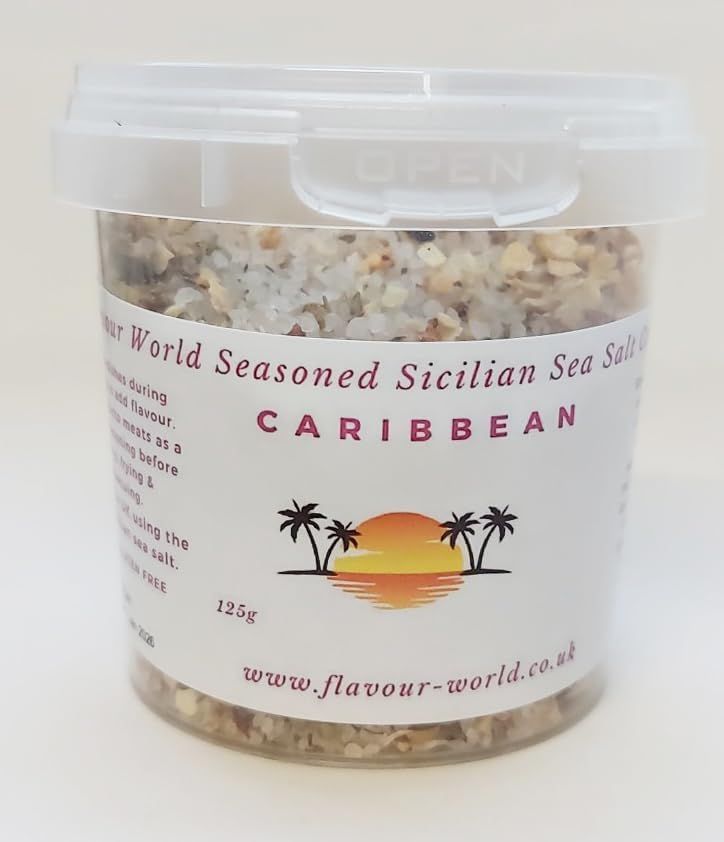 Caribbean Sicilian Sea Salt 125g