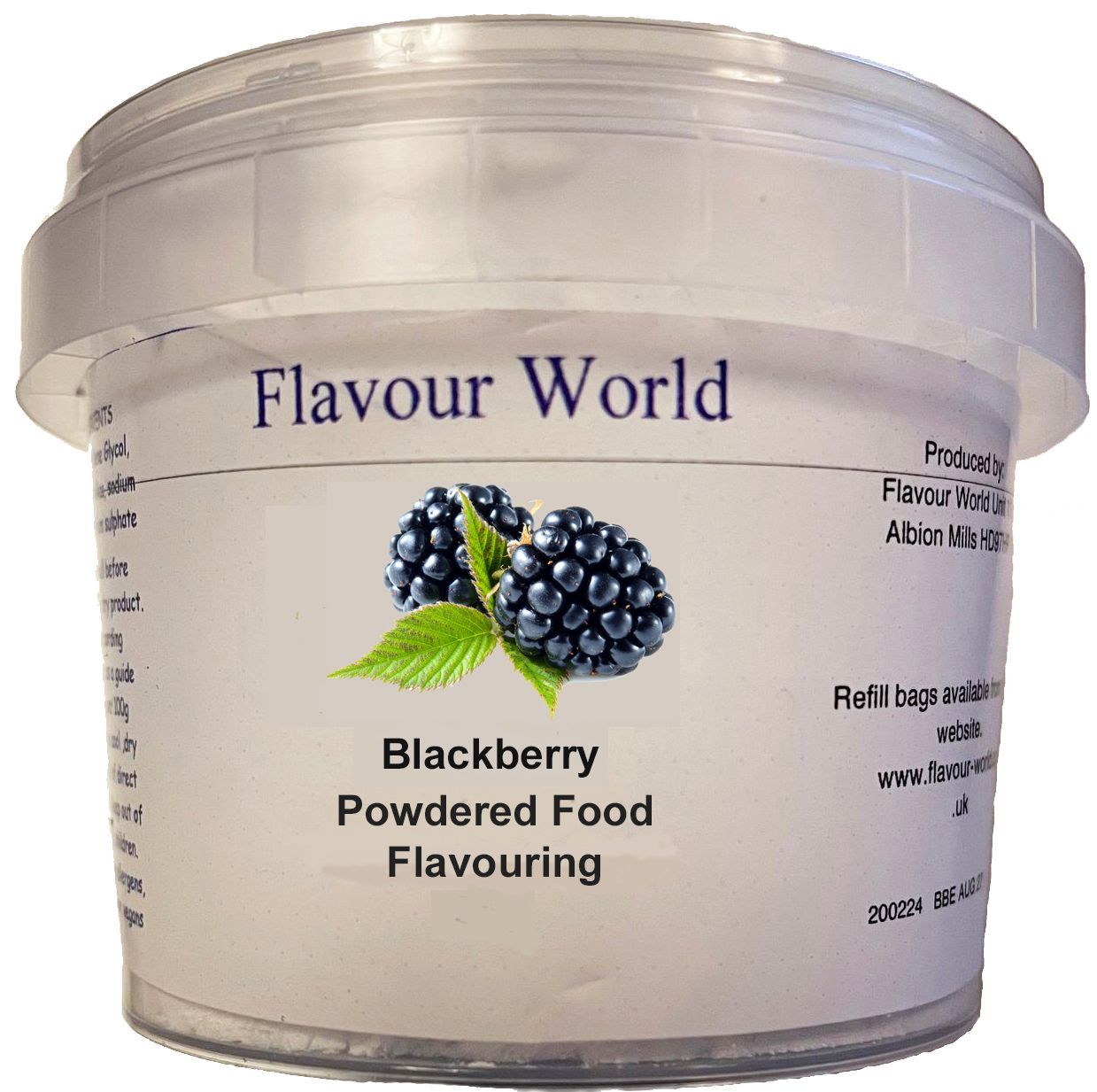 Blackberry Powdered Flavouring