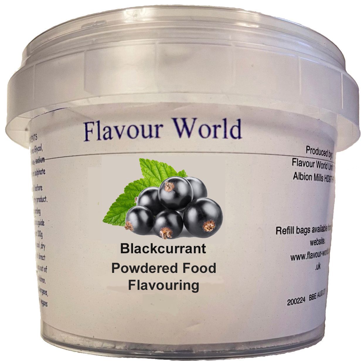 Blackcurrant Powdered Flavouring