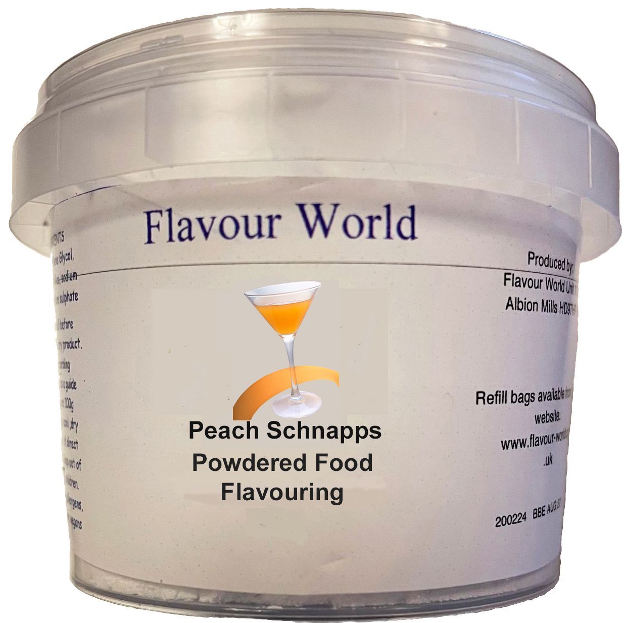 Peach Schnapps Powdered Flavouring