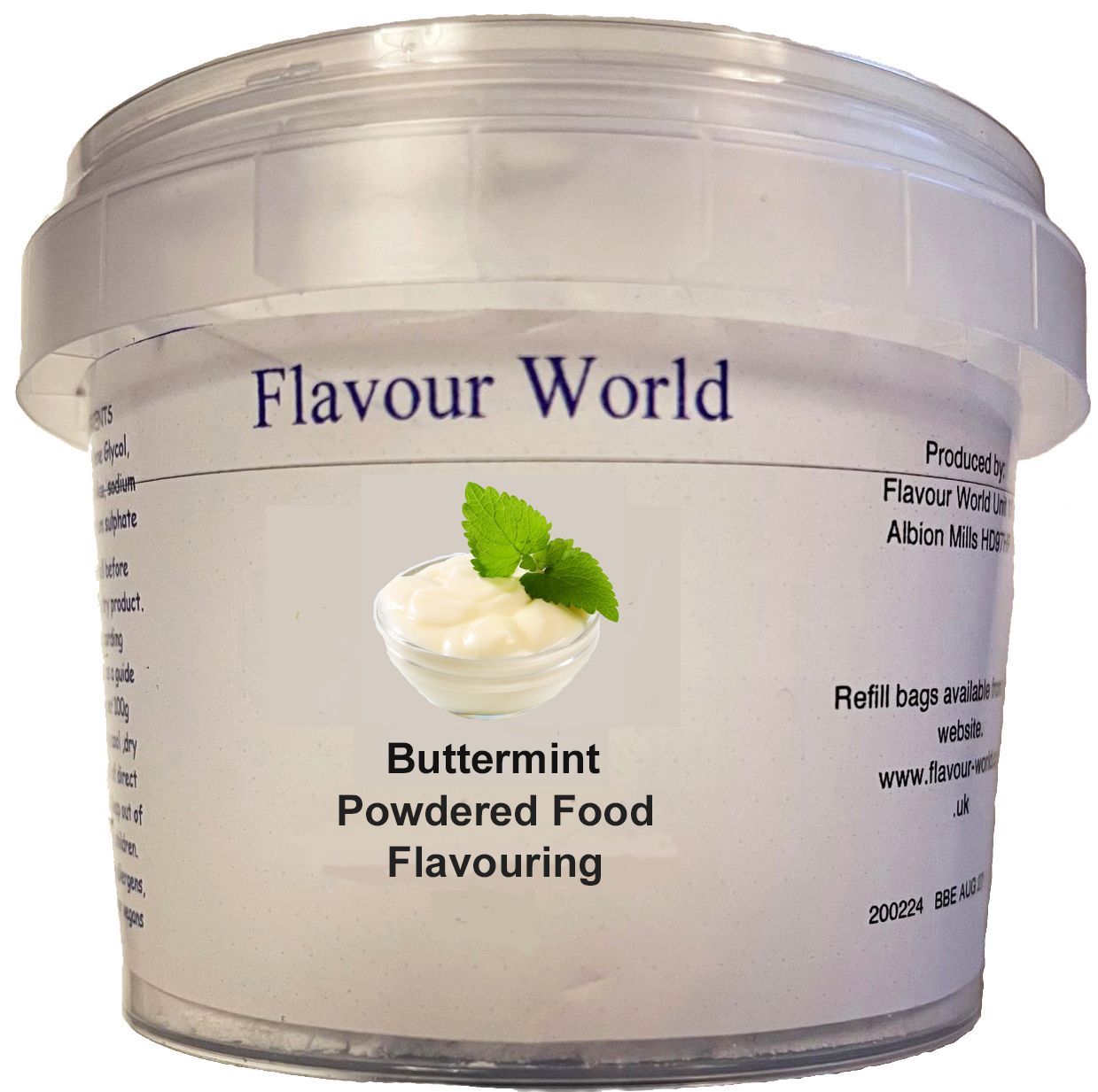 Buttermint Powdered Flavouring