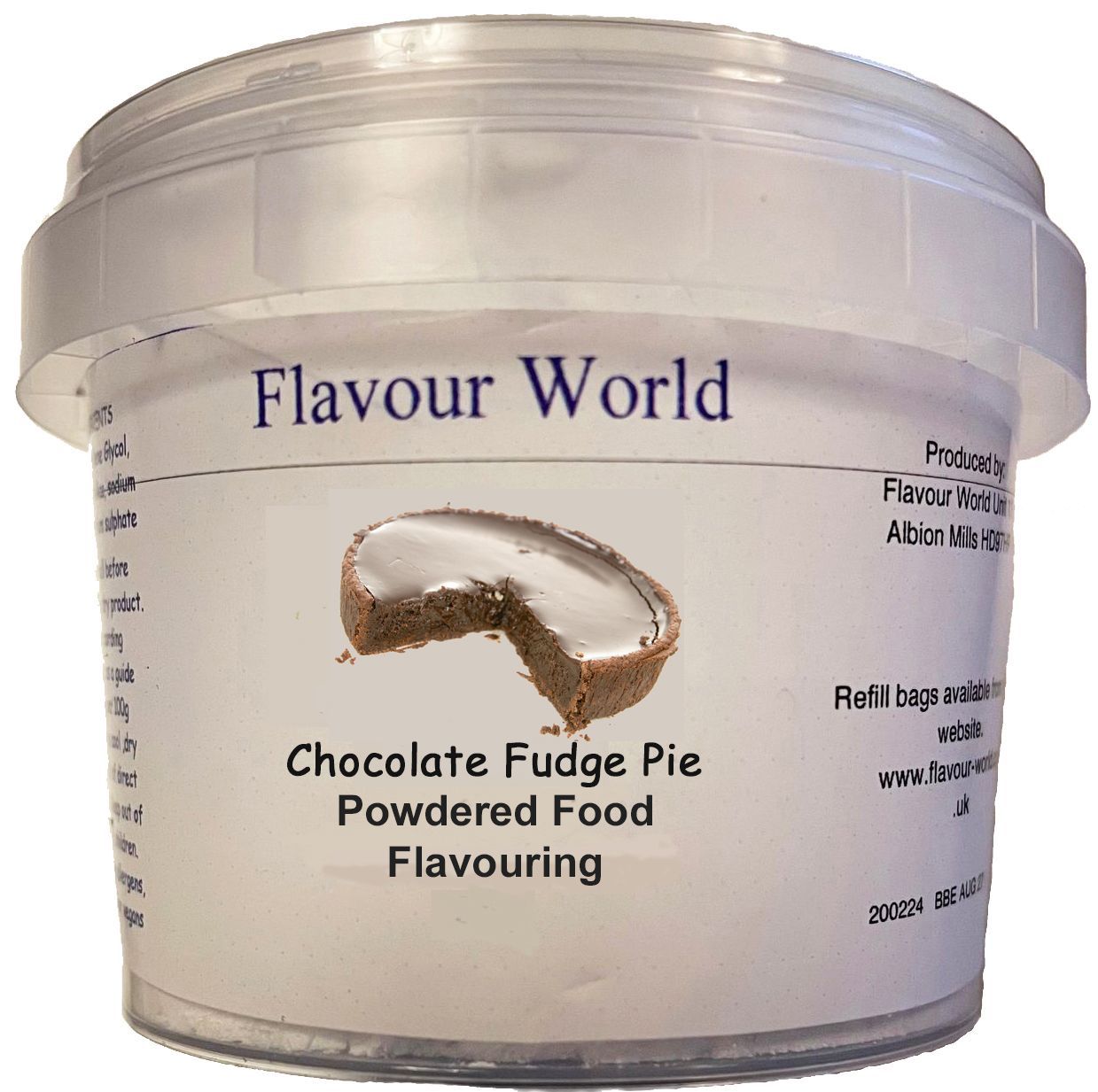 Chocolate Fudge Pie Powdered Flavouring