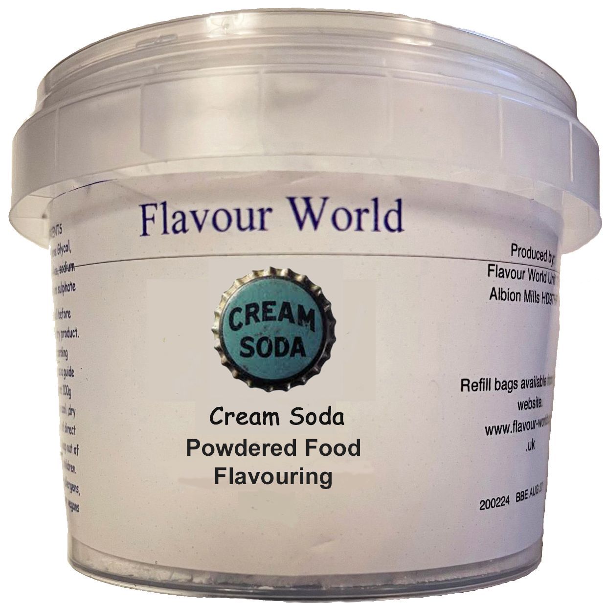 Cream Soda Powdered Flavouring