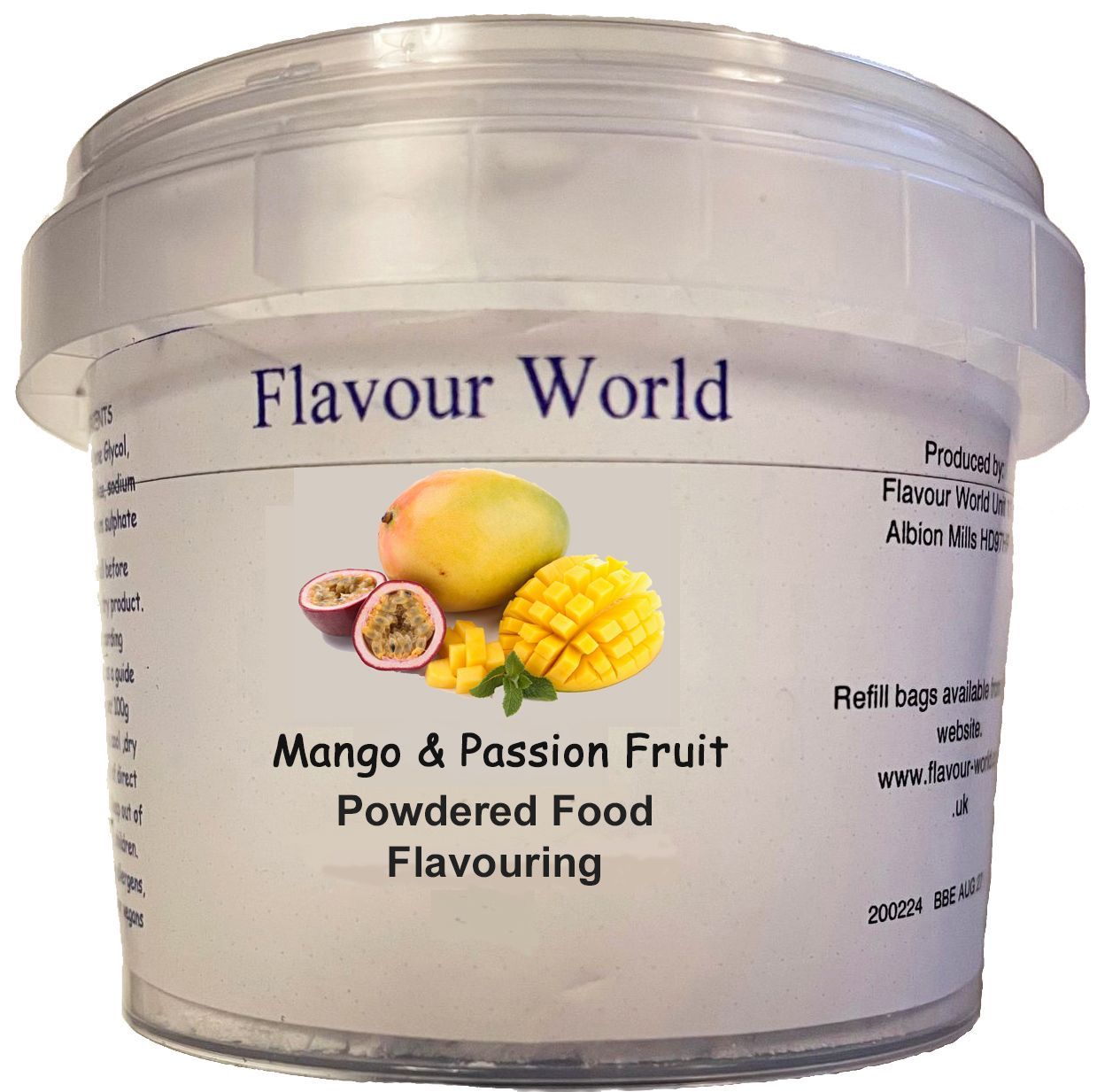 Mango and Passion Fruit Powdered Flavouring