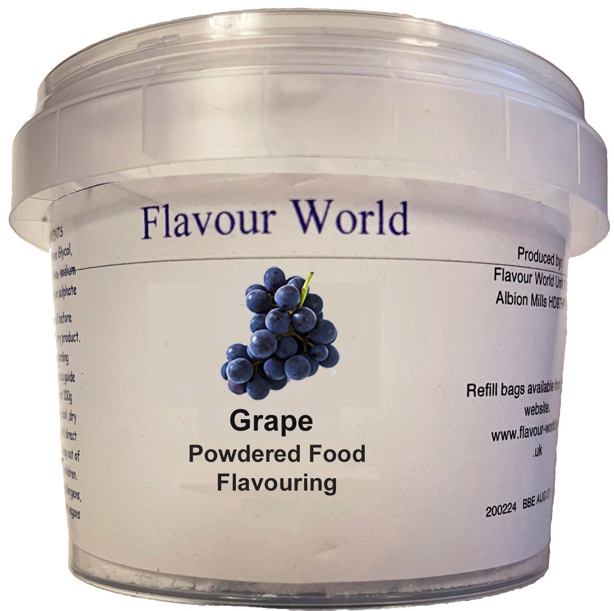 Grape Powdered Flavouring