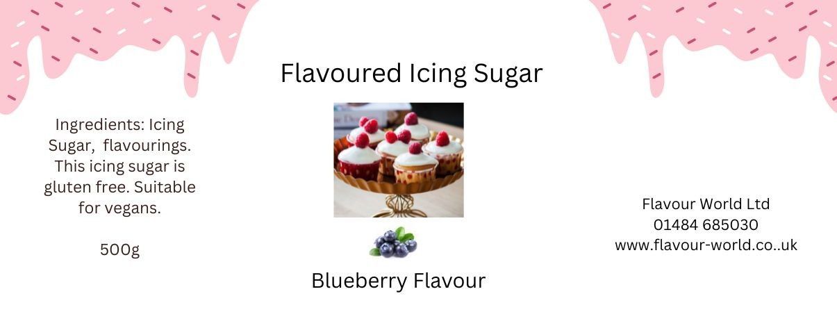 Blueberry Flavoured Icing