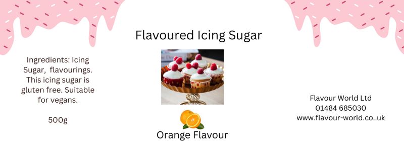 Orange Flavoured Icing Sugar