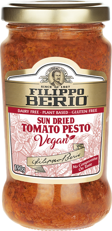 Filippo Berio Vegan Sun Dried Tomatol Pesto 190g