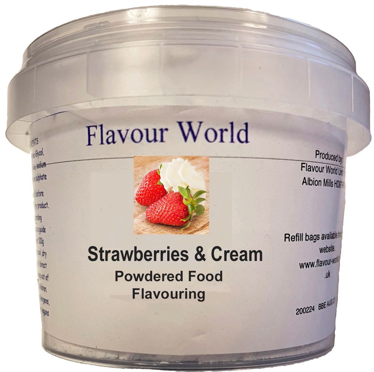 Strawberries and Cream Powdered Flavouring