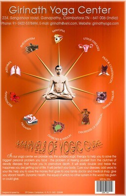 Sundara Yogic Therapy - Marvels of Yogic Cure - English Book