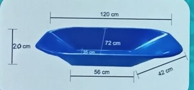 Spinal Bath Tub - Fibre