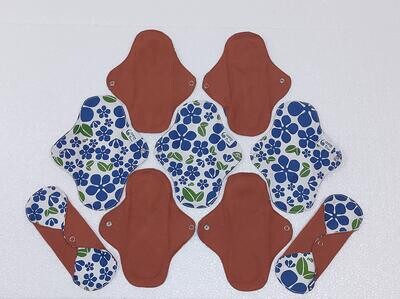 Sanitary Napkin - Cotton Cloth - Reusable Cold Water Washable - Pirai