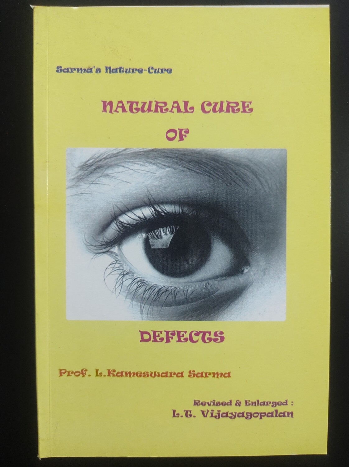 Natural Cure of Eye Defects - English Book