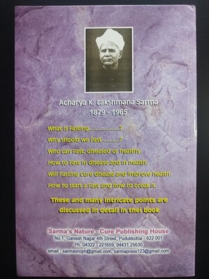 Fasting Cure and Vital Economy - English Book