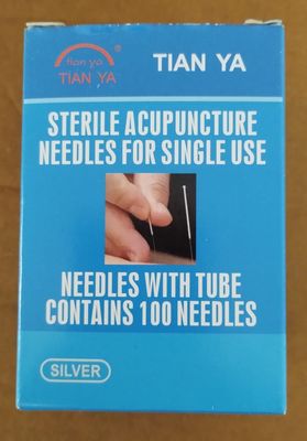 100 Needles with Tube - Steel 0.5 cun