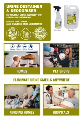 Kailais Urine Destainer and Deodoriser 375 ml