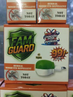 Mosquito Repellent - Pure herbal and no chemicals with Vaporizer