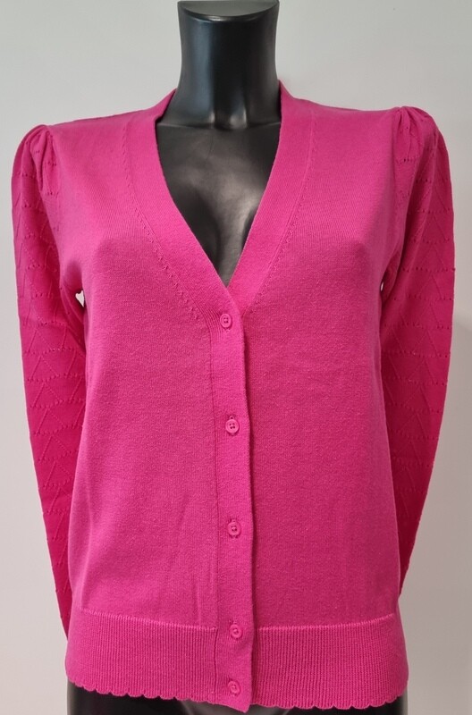 Green Ice Telford Gilet Magenta