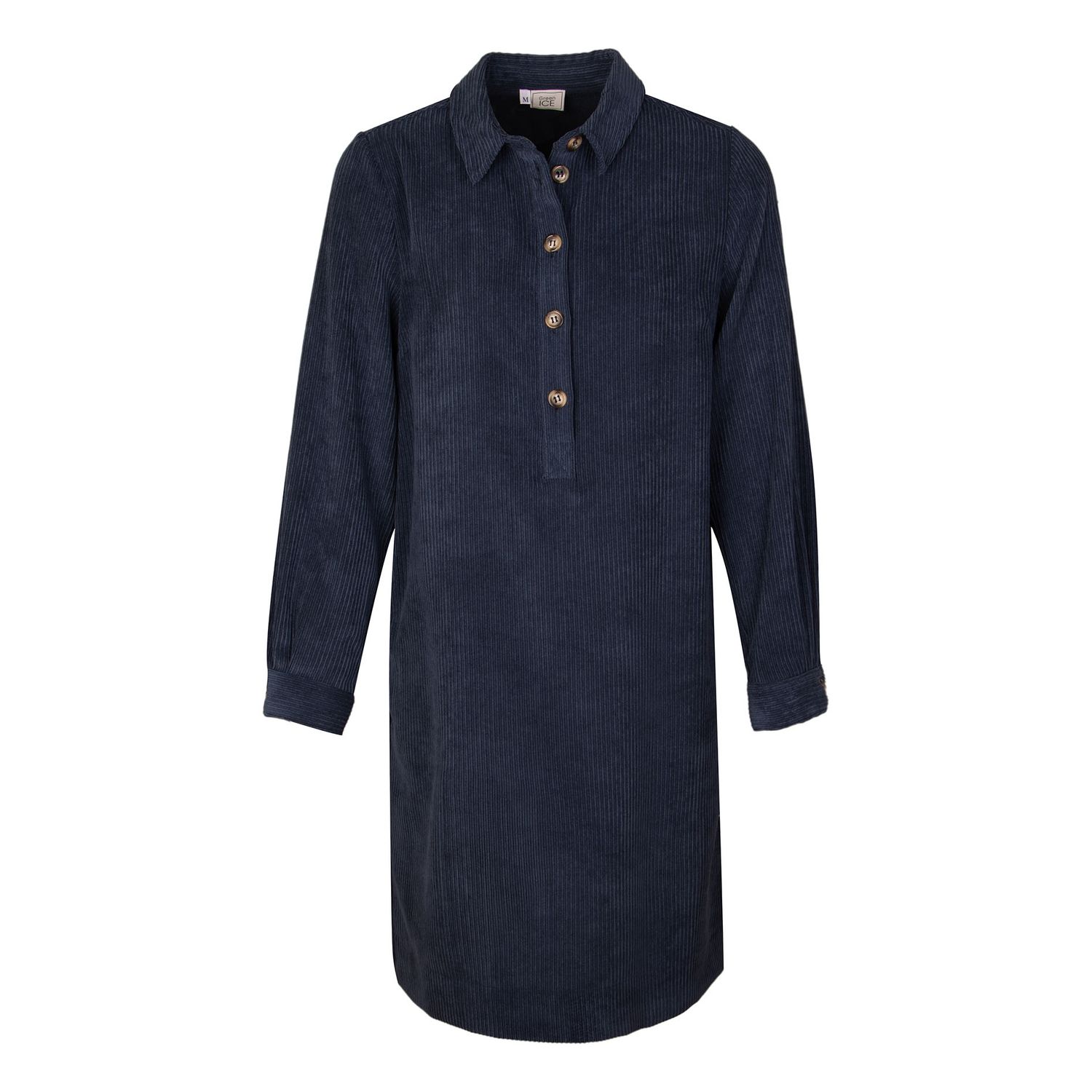 Green Ice Tulea Kleed/V Navy