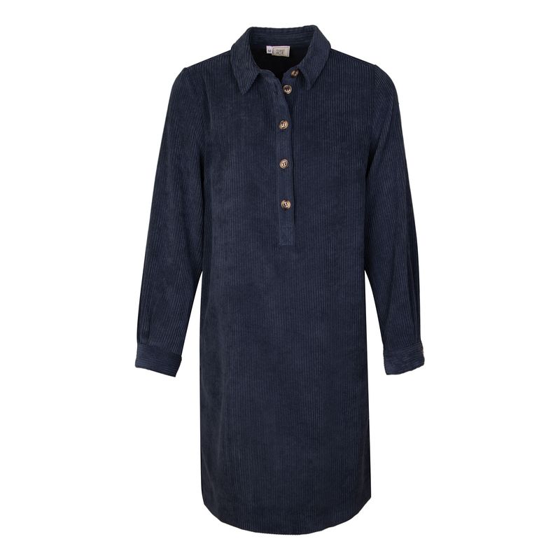 Green Ice Tulea Kleed/V Navy