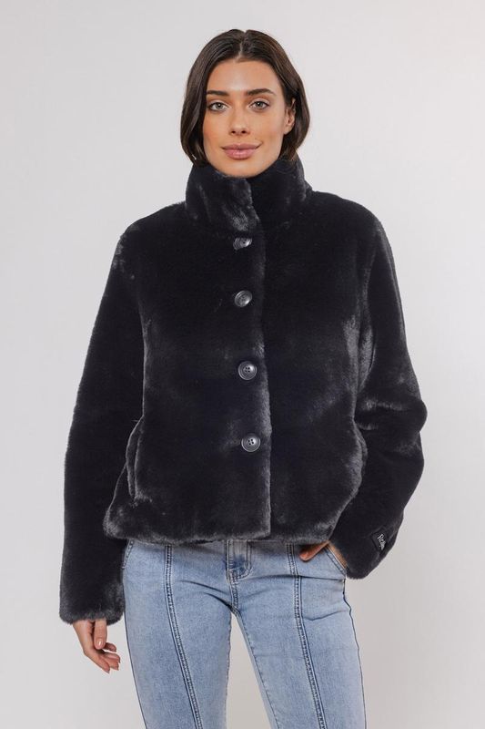 Rino &amp; Pelle Vie Jas/K faux fur Night