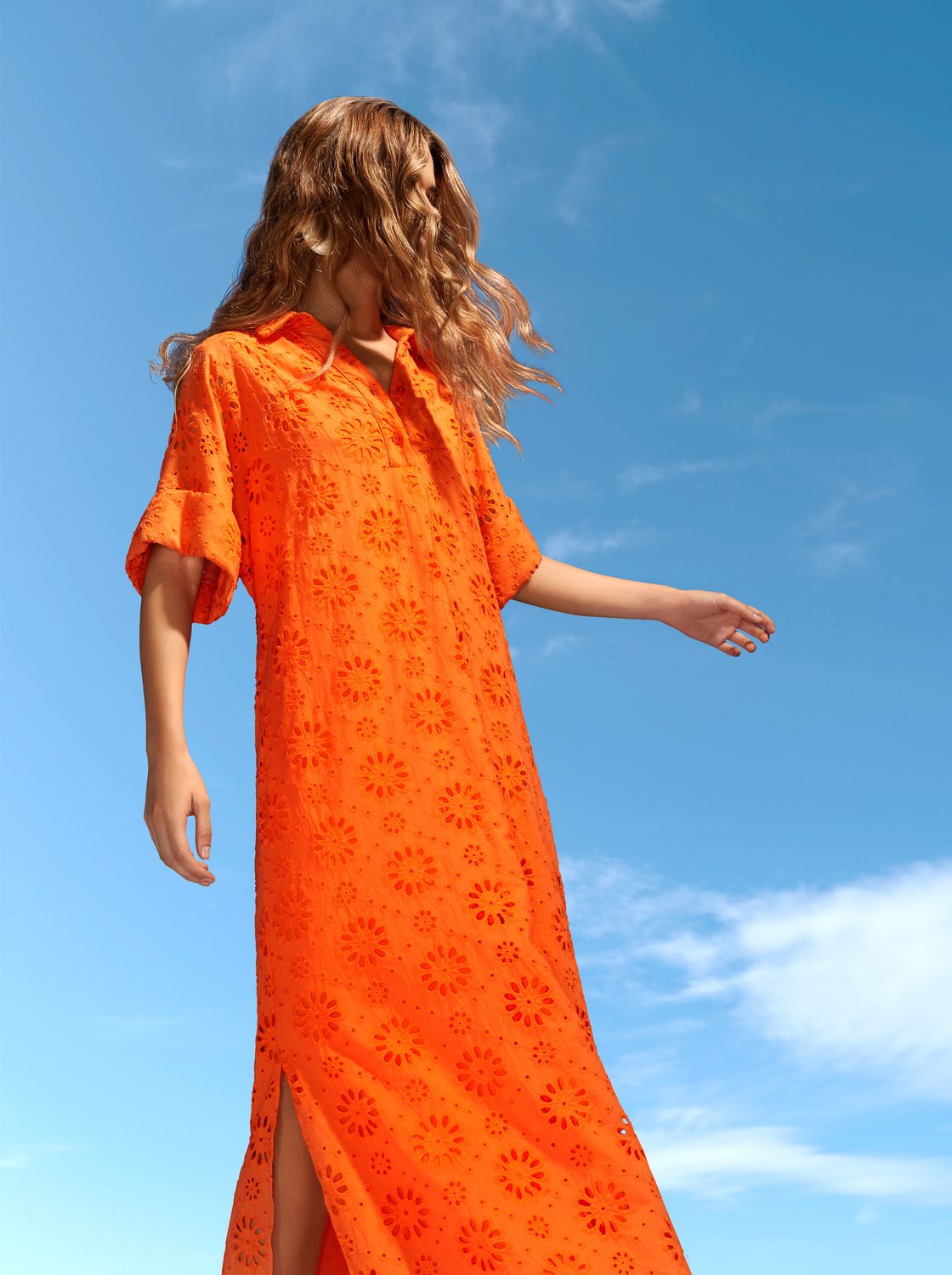 Senso 1904 Kleed Esma/orange
