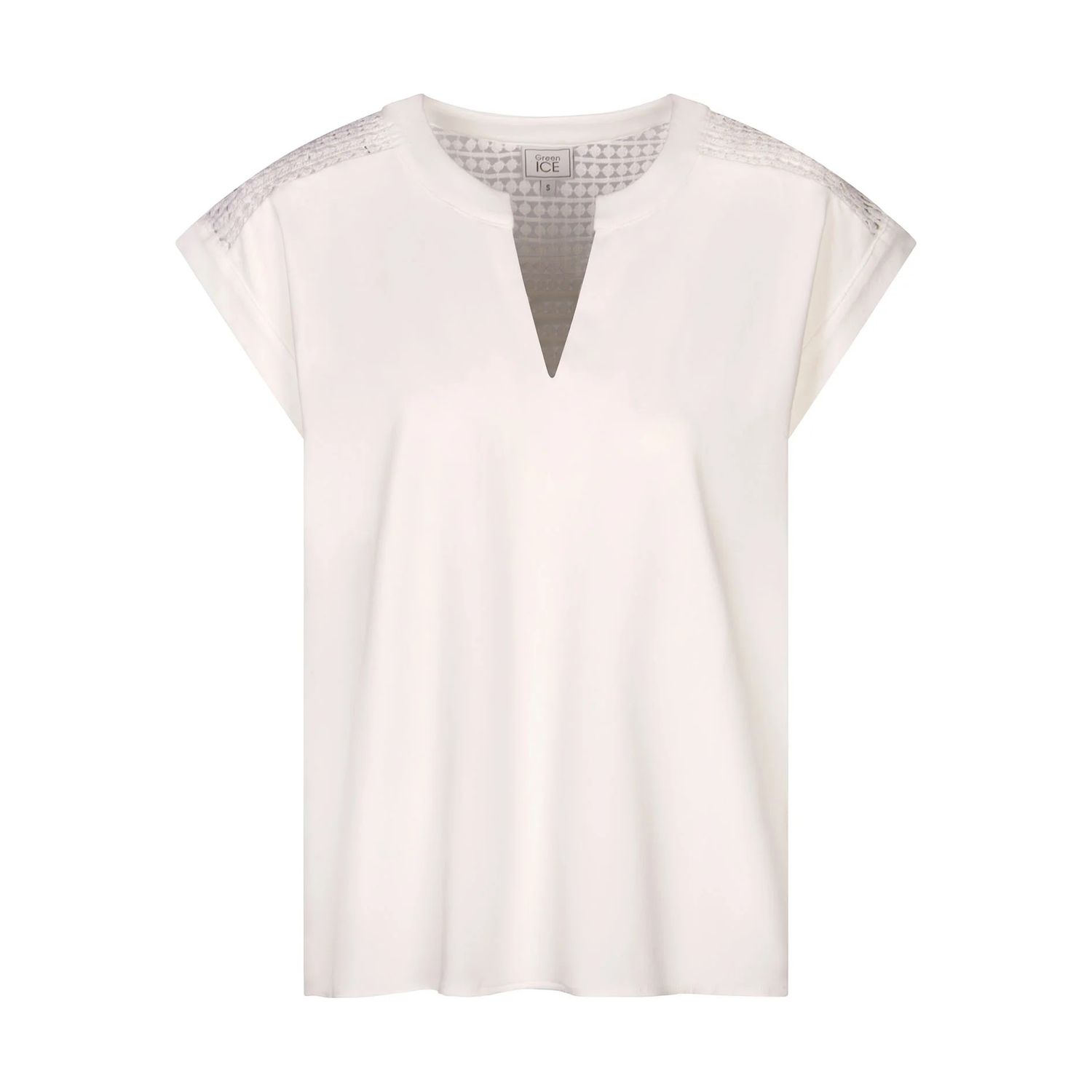 Green Ice Kanaan Top Ecru