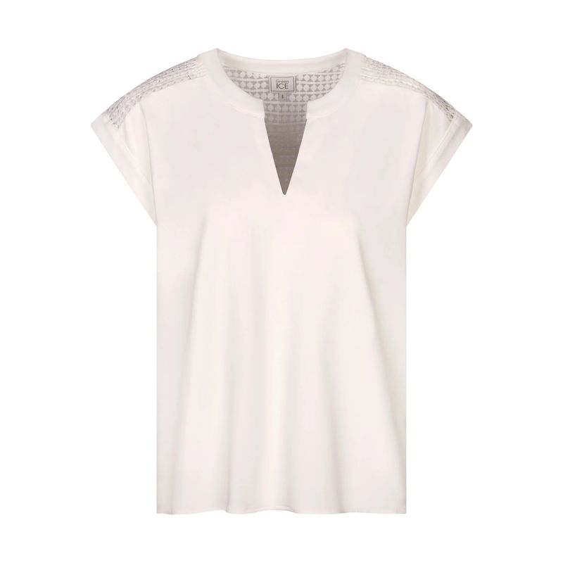 Green Ice Kanaan Top Ecru