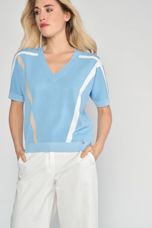Marie Méro 488 Pull 62/sky+wit