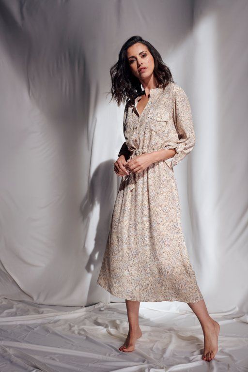 90214 Kleed beige/ecru