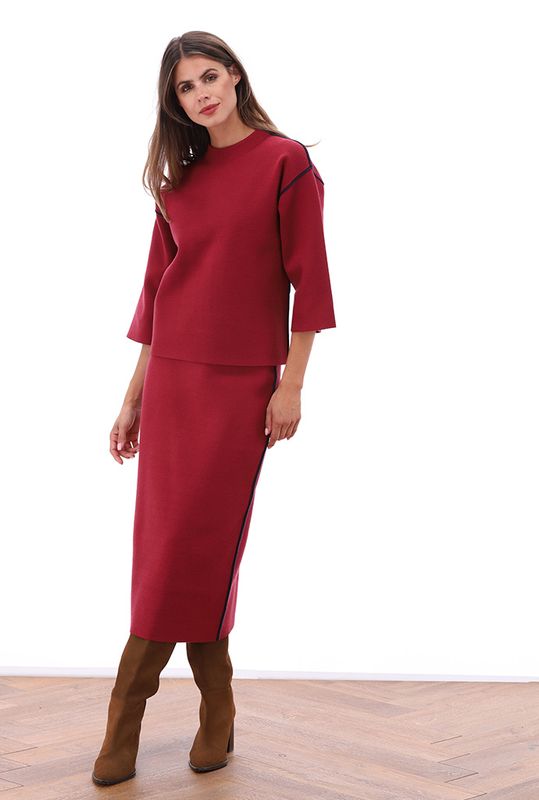 K-design B860 Rok burgundy