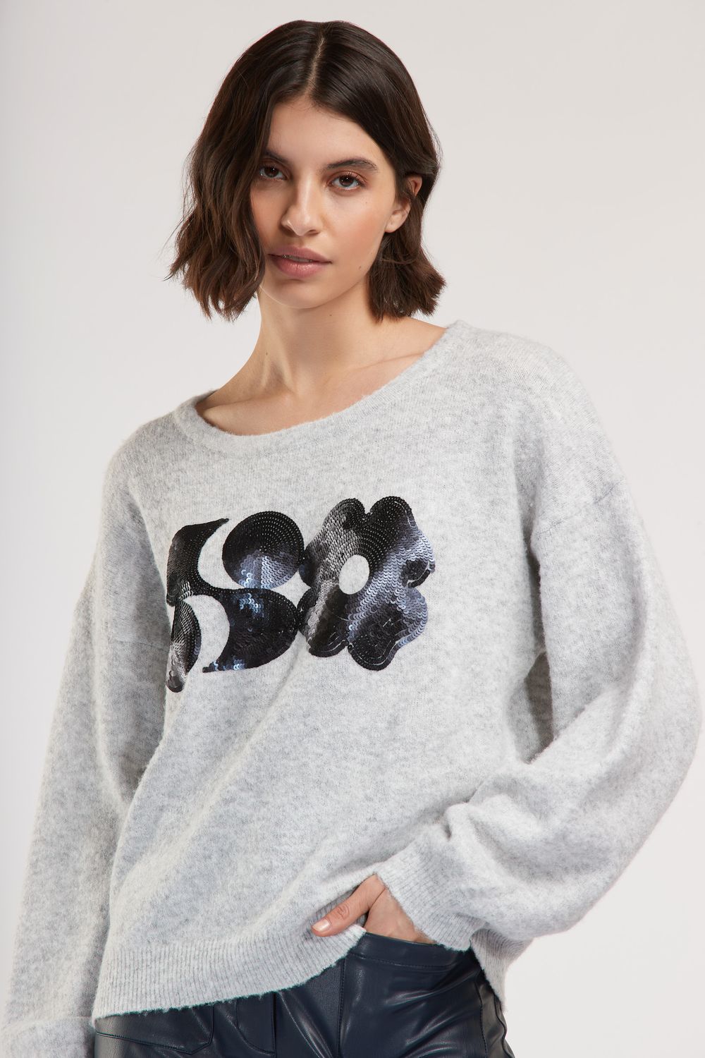 Senso 1982 Pull Olsa/grey