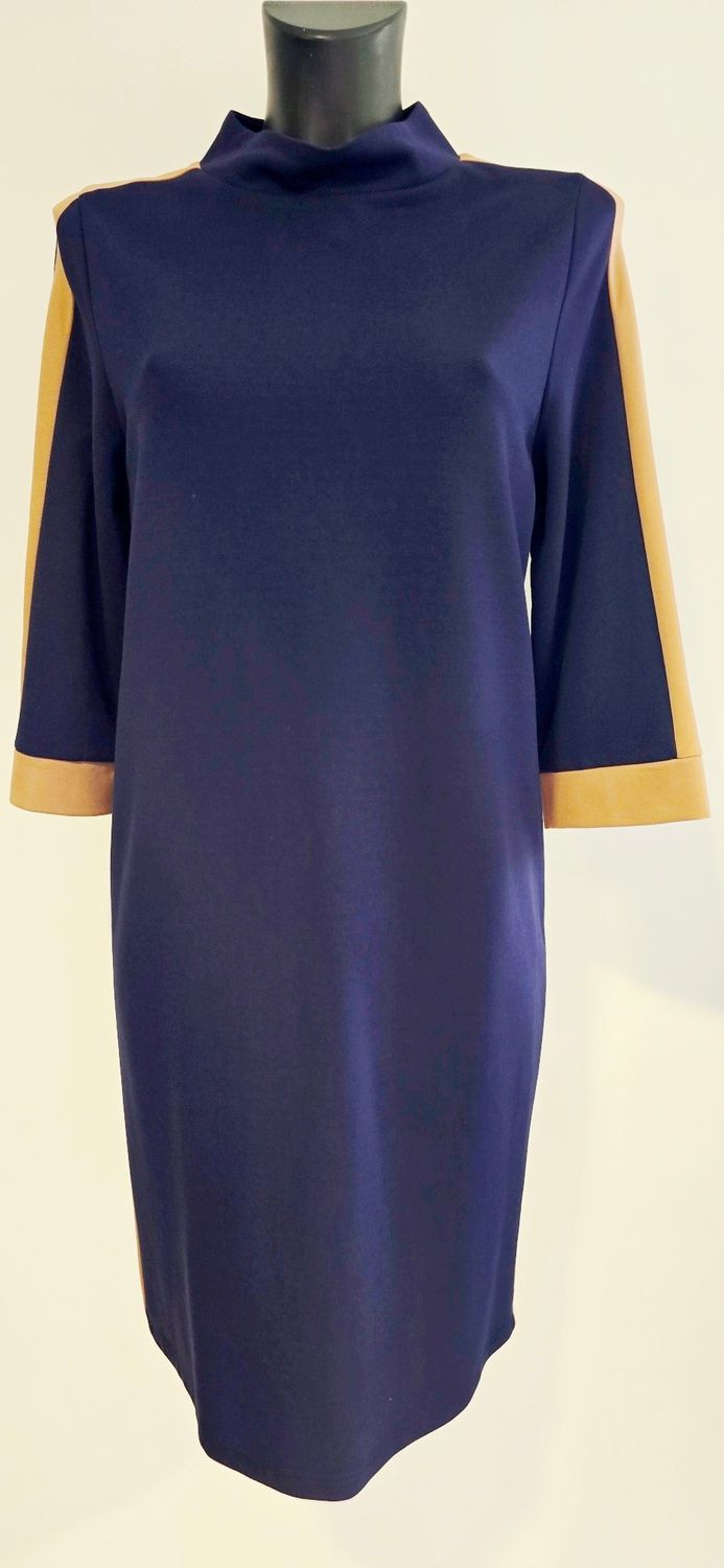 Batida 2264 Kleed Navy/camel